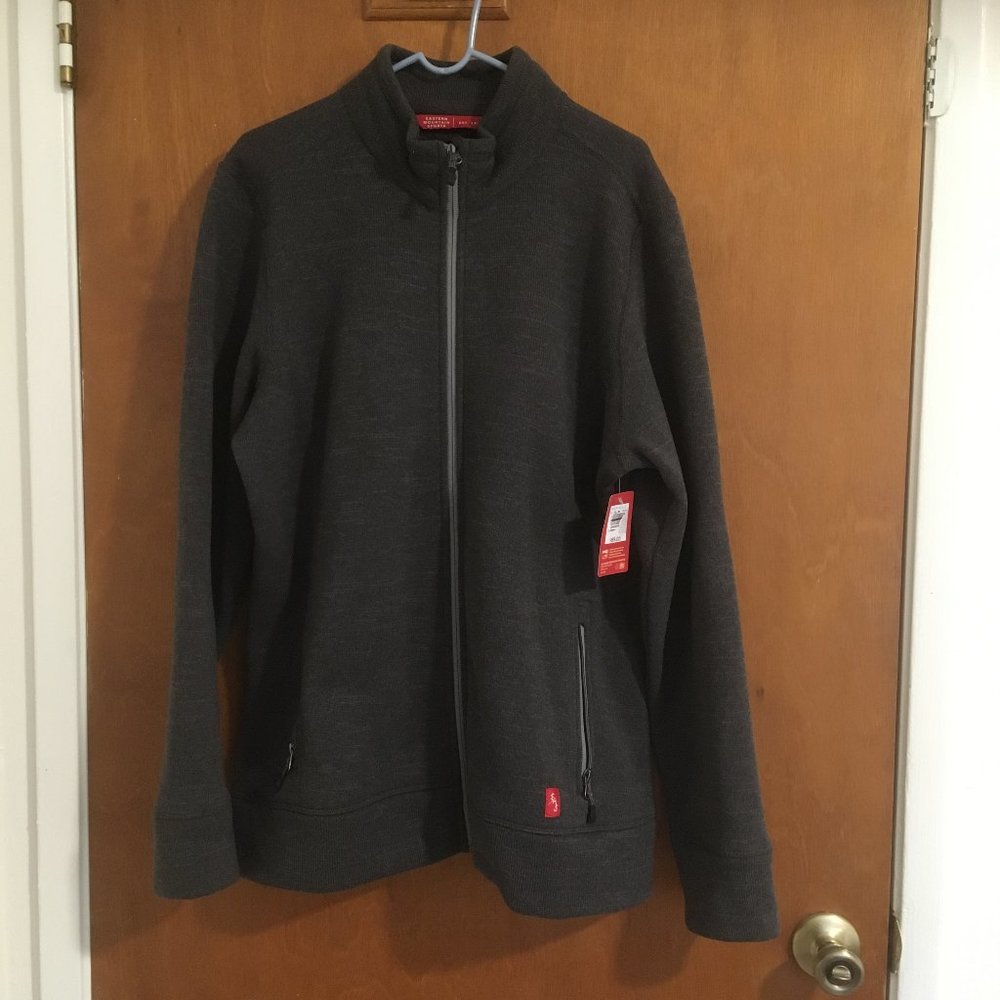 New w Tags! Eastern Mountain Sports Full Zip-Up Jacket/Sweater (Men's XL)